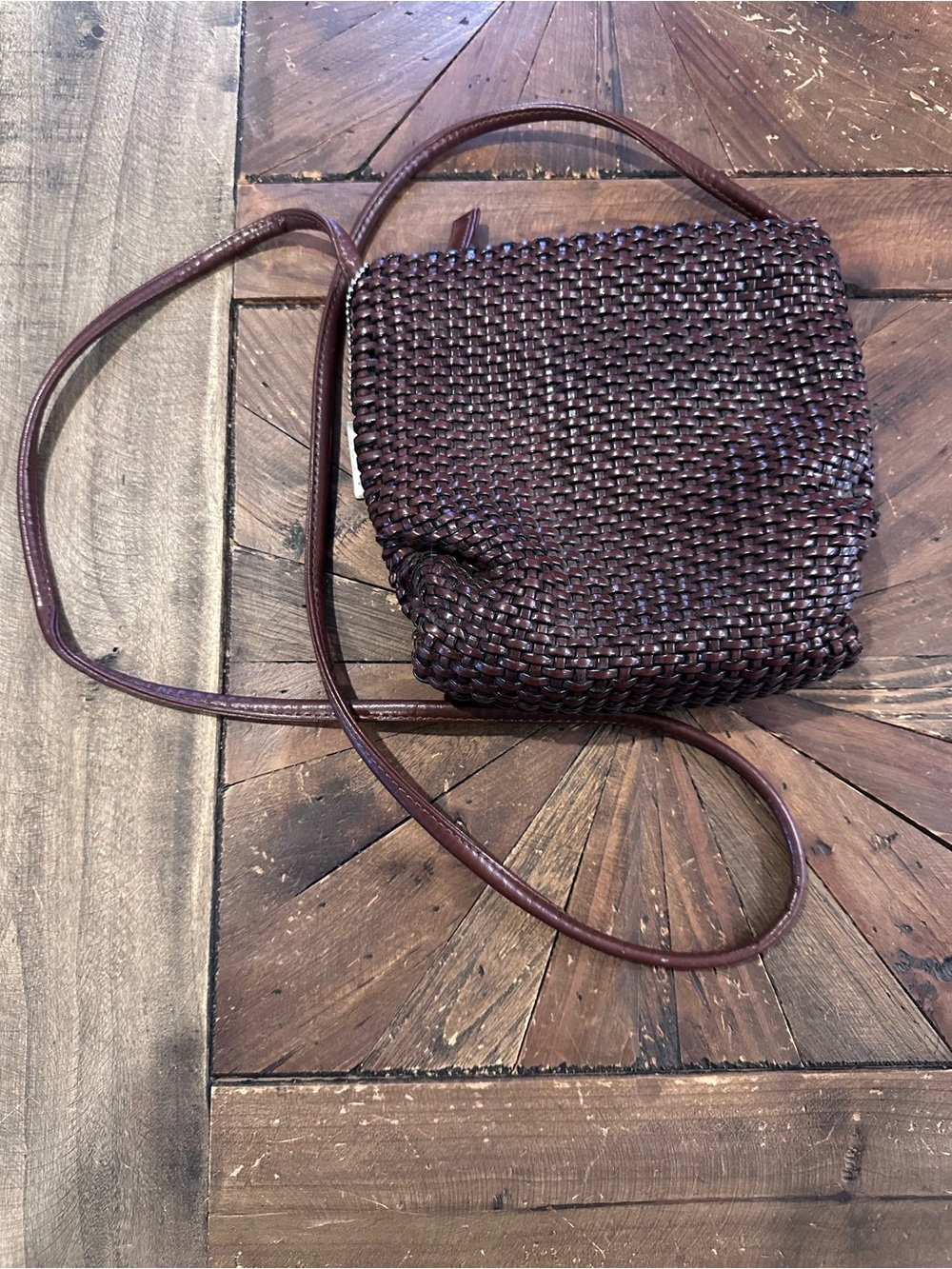 Woven Crossbody Bag
